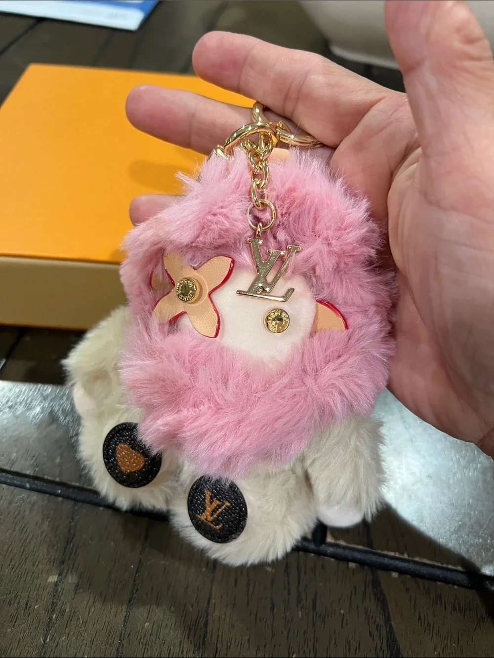 Source Unknown plush pink